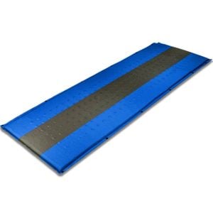 Self Inflating Mattress Sleeping Pad Mat Air Bed Camping Camp Hiking Joinable - Blue