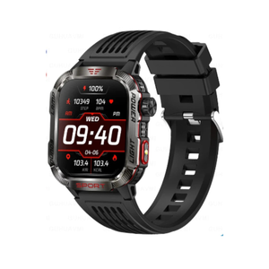 Outdoor Military Smartwatch Gps Bluetooth Call For Men (black)