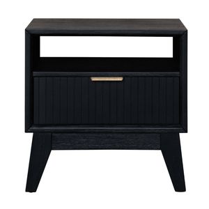 Ellen 55cm Lamp Side Table Black