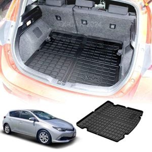3D Moulded Waterproof Cargo Rubber Mat Boot Fit Toyota Corolla Hatchback ZWE186R ZRE182R 2012-2018