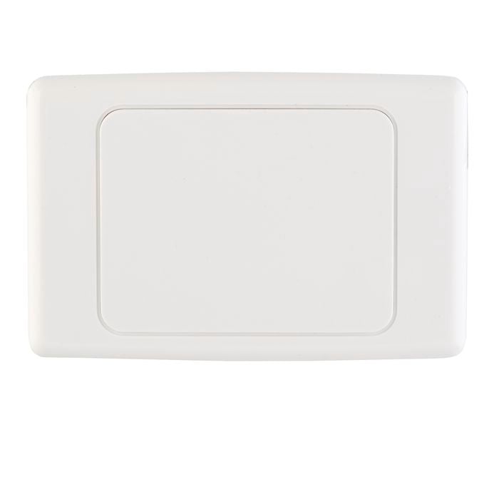Deta Blank Wall Cover Plate White - Single Pack