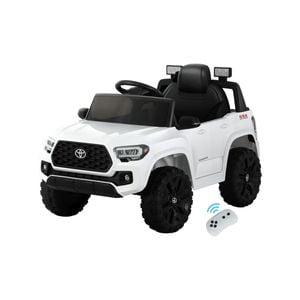 Toyota Ride On Car Kids Electric Off Road Tacoma Jeep White