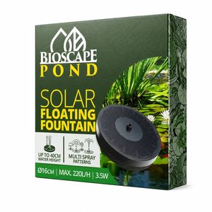 Bioscape Floating Solar Fountain 16cm