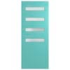 Hume 2340 x 1200 x 40mm Entrance Door Newington Translucent Glass XN13