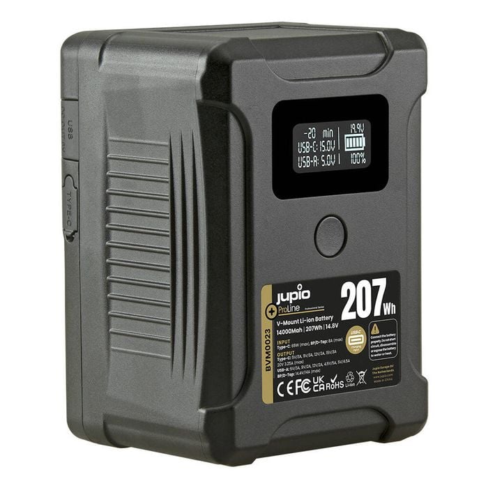 Jupio ProLine 207W/14000mAh Extreme V-Mount Li-Ion Battery For Camera