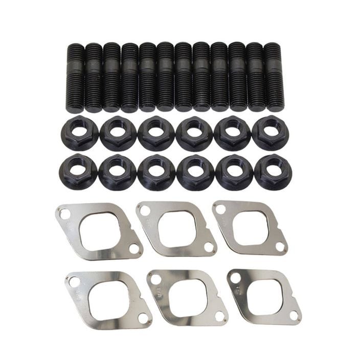 Permaseal Exhaust Manifold Installation Stud & Gasket Kit For Nissan Patrol Gu Y61 Td42 4.2l