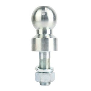 Easylift Australian Made Towball 50mm 1" High Rise 3500kg Rated Chrome Finish - Tb50chr1