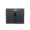 Jupio 2x Batteries 2300mAh & USB Duo Charger Kit For Fuji NP-W235