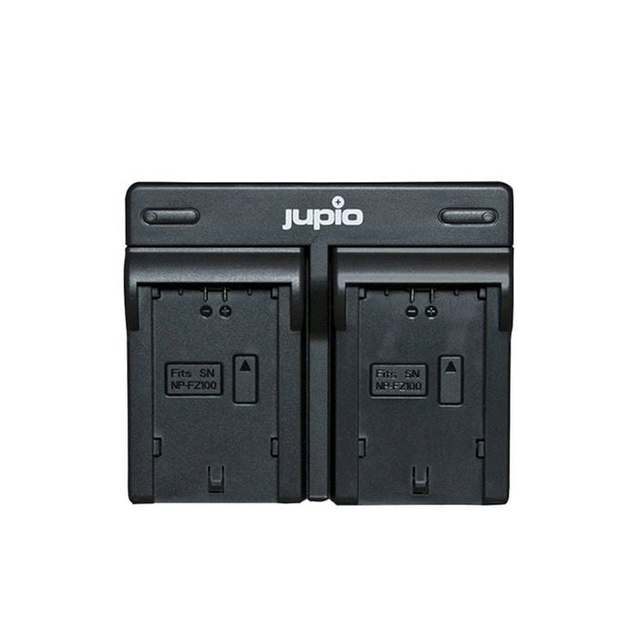 Jupio 2x Batteries 2300mAh & USB Duo Charger Kit For Fuji NP-W235