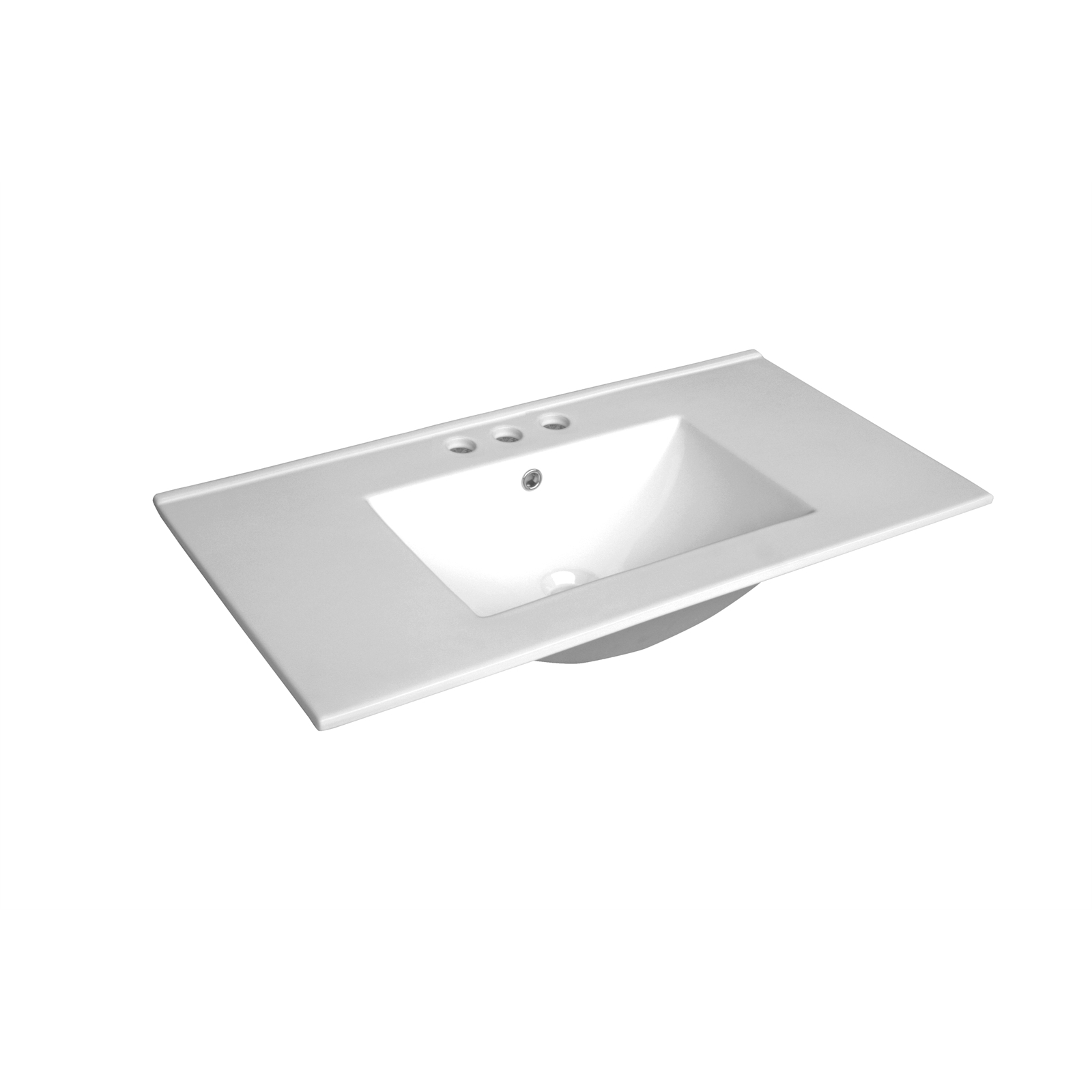 Mondella Rococo 900mm Ceramic Vanity Basin With 3 Tap Holes
