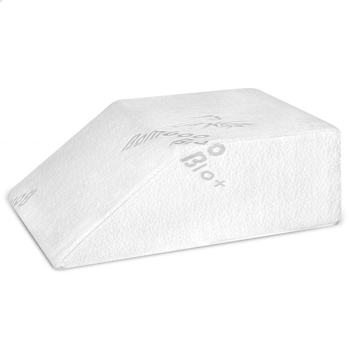STARRY EUCALYPT Wedge Pillow Memory Foam Leg Elevation with Bamboo Cover