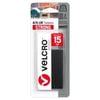 VELCRO Brand 25 x 76mm Black Strips ALFA-LOK VL30642 - 2 PACK