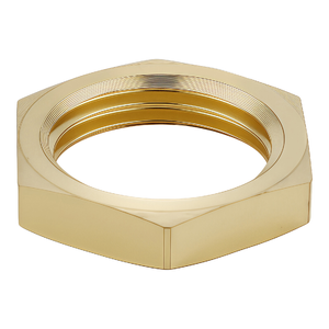 Kinetic - 15mm Brass Threaded Backnut Flanged LF