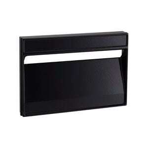 Sandleford Black Lazio Brick Insert Rear Opening Letterbox