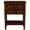 Tasmania 3 Drawer Sofa Table - Mahogany