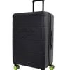 Reebok Wanderer Medium 90l Hard Shell Case Suitcase Luggage Black