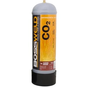 Bossweld 2.2L Pure CO2 Disposable Gas Bottle