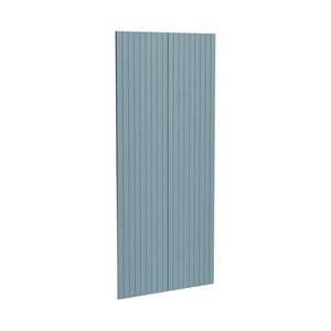 Kaboodle 900mm Danish Blue V-Groove Pantry Doors - 2 Pack