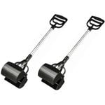 Show Master Long Handle Dog/Animal Poop Scooper Claw 70cm 2 Pack