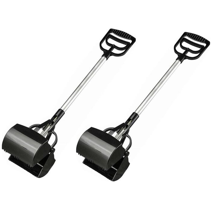Show Master Long Handle Dog/Animal Poop Scooper Claw 70cm 2 Pack