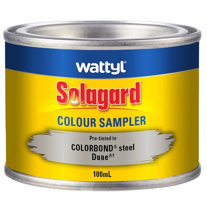 Wattyl 100ml Dune Low Sheen Pre-tinted Solagard Colour Sampler