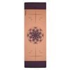 Zenvibes Extra-Thick 7mm Cork Yoga Mat - Flower Of Life Elements