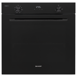 Sharp 60cm Black Multifunction Built-In Oven With AquaBoost