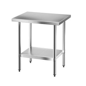 Cefito Stainless Steel  Kitchen  Bench Work Table Prep Bench Commercial 610 x760MM 430