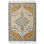 Handmade Lyon Wool Rug-6300-Ivory Grey-160x230cm