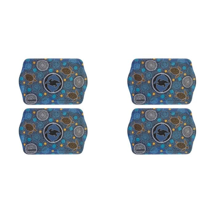 2x 2pc Ashdene Spirit Land Harmony In The Waters Scatter Tray Organiser 21x14cm