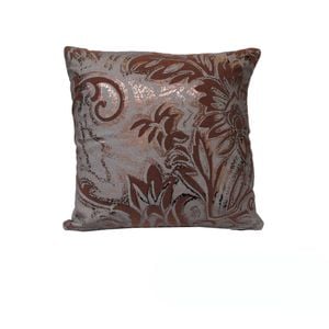 Rapee Moonlight Chocolate Metallic Print Cushion Cover