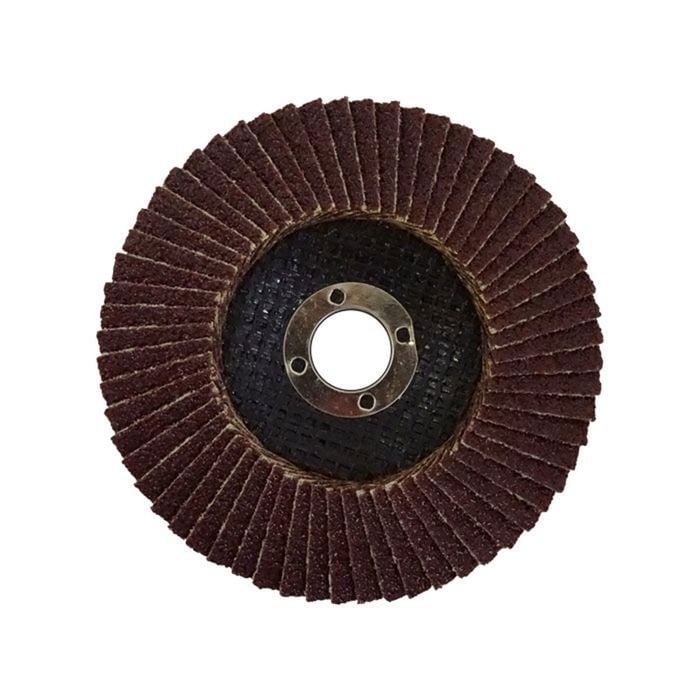 Josco Brumby Flap Disc 100x16mm  40grit Aluminium  5pk