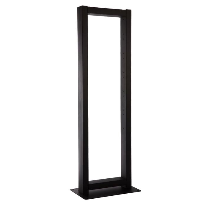 Sandleford 45 x 150cm Black Multi Frame Letterbox Post