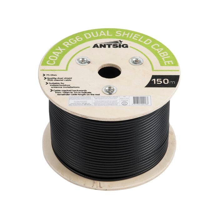 Antsig RG6 Dual Shield 75ohm Coaxial Cable - L/M