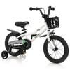 Costway 36cm Kids Bike Adjustable Training Bicycle