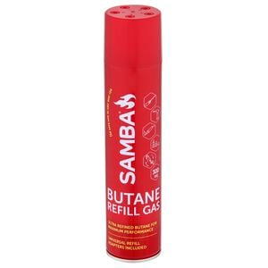 Samba 300ml Butane Lighter Gas Refill