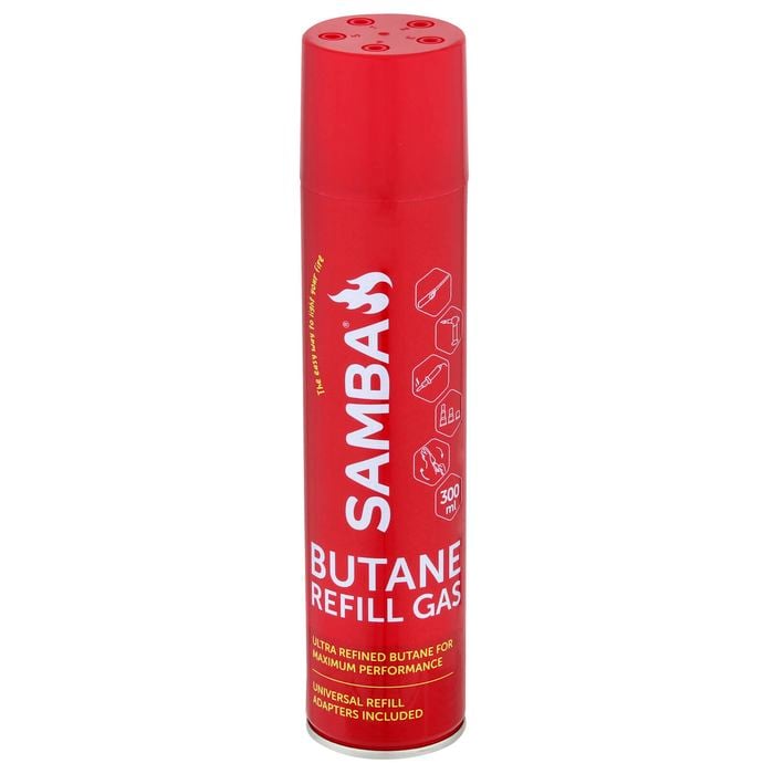 Samba 300ml Butane Lighter Gas Refill
