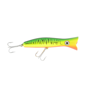Halco Roosta Popper 160mm Hard Body Topwater Fishing Lure H52  Fluoro Green