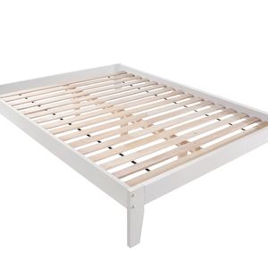 Sovo Bed Frame White - King