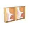 Nicola Spring 3D Deep Box Photo Frames - 8 x 10" - Pack of 5