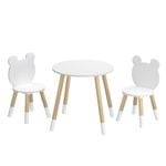 Keezi 3PCS Kids Table and Chairs Set