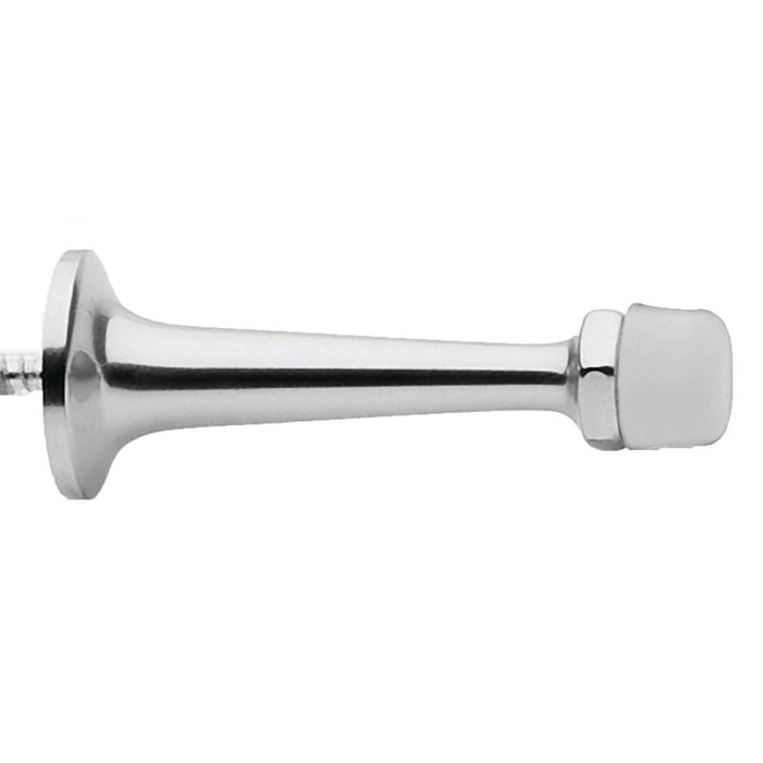 Gainsborough 75mm Satin Chrome Wall Stop 