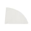 Vogue Paper Fryer Oil Filter Cones High Strength 70 Micron 250mm 50 Pack