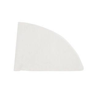 Vogue Paper Fryer Oil Filter Cones High Strength 70 Micron 250mm 50 Pack