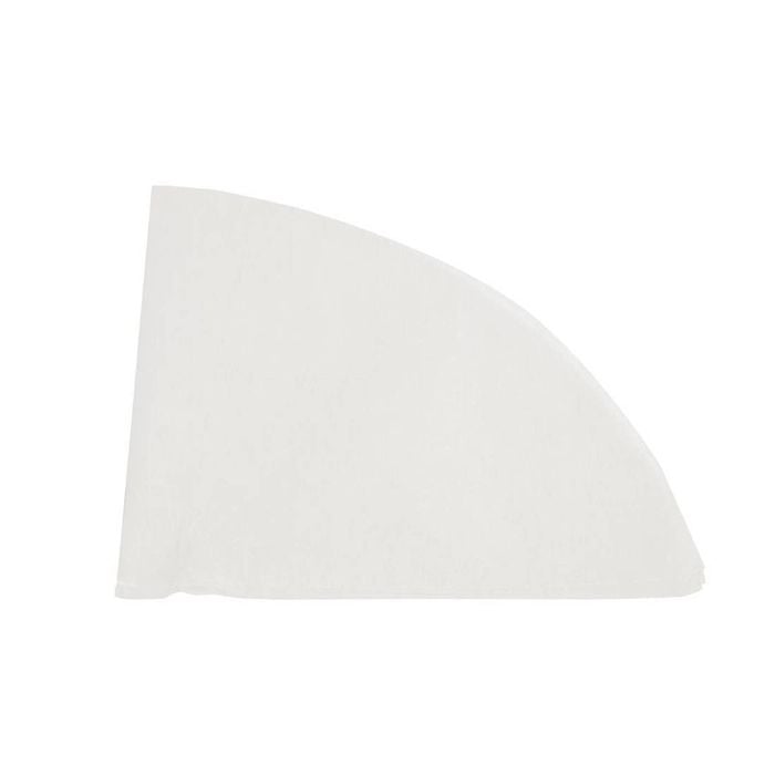 Vogue Paper Fryer Oil Filter Cones High Strength 70 Micron 250mm 50 Pack
