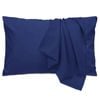 LINENOVA 2PCS Hotel Quality Premium Mircrofiber Pillowcases - Queen , Navy
