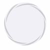 Oakory 80cm Round Led Bathroom Mirror Swirl Style Backlit Dimmable 3-colour Light Anti-fog Memory Function