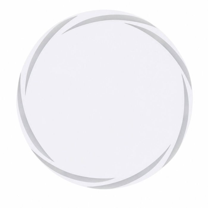 Oakory 80cm Round Led Bathroom Mirror Swirl Style Backlit Dimmable 3-colour Light Anti-fog Memory Function