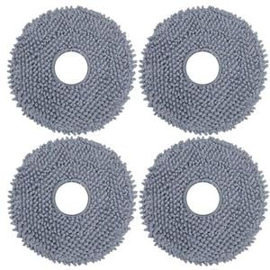 Hygieia Mop Pads For Roborock Qrevo Series (curv, Edge, Master, C, S, L, Maxv)  4 Pack