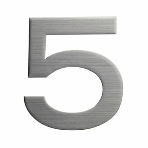 Sandleford 150mm Stainless Steel Plaza House Number 5